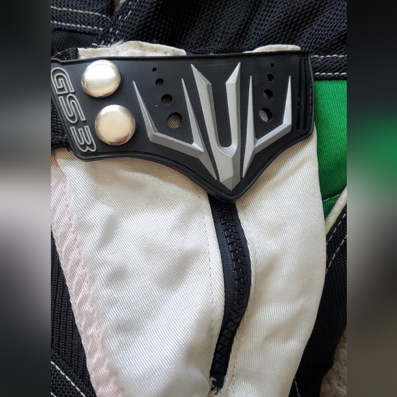 Simpson GS3 Motorcross Racing Pants Auto Pro Motorcycle Moto Green Size XS YOUTH - Picture 8 of 11